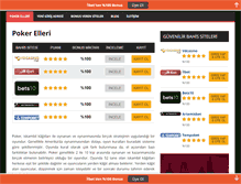 Tablet Screenshot of pokerelleri.com